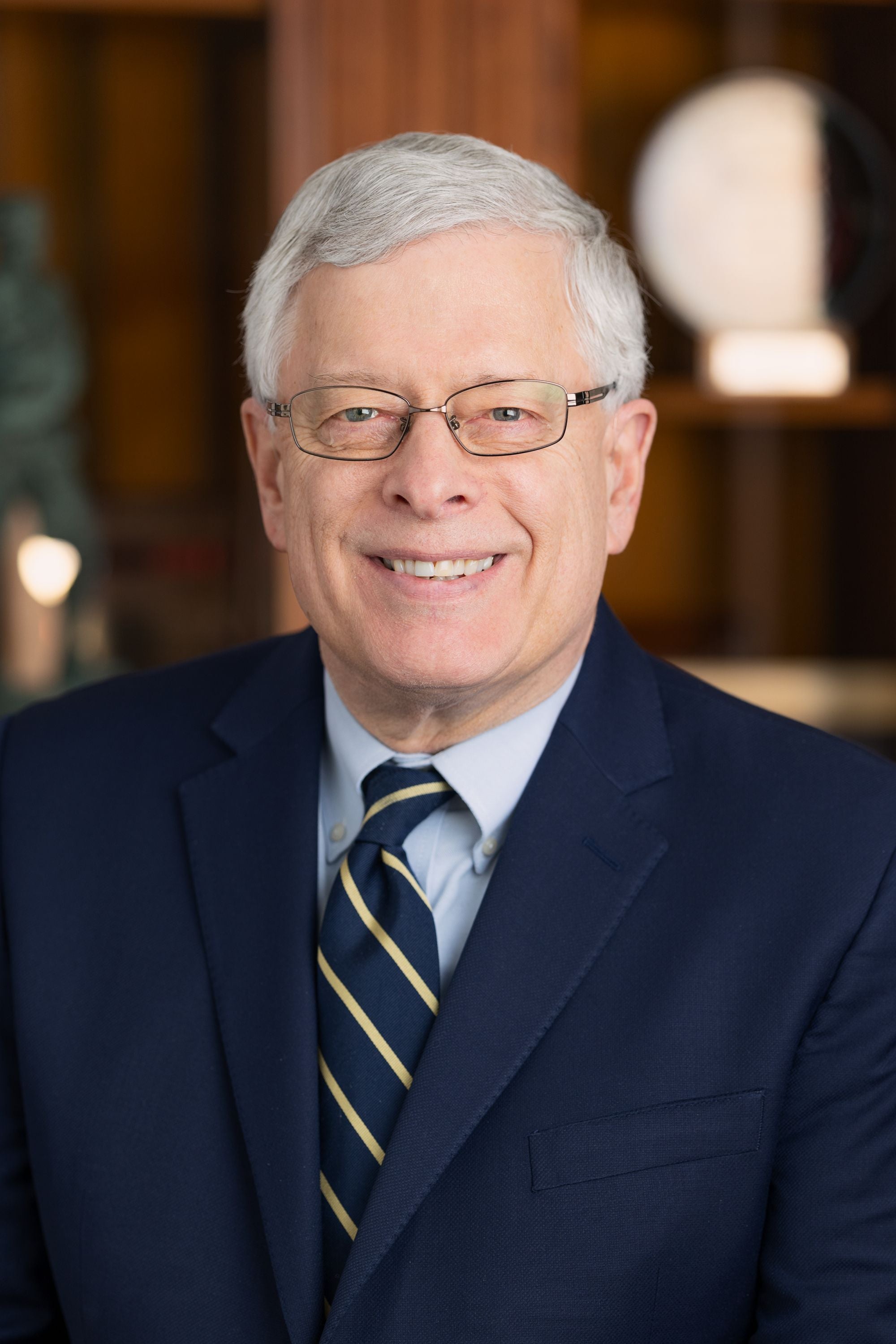 image of Mark Nordenberg in suit and tie with glasses